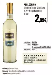 San Pellegrino - Zibibbo Terre Siciliane IGP Vino Liquoroso