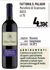 Fattoria il palagio - Morellino Di Scansano DOCG