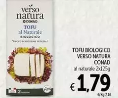 Conad - Tofu Biologico Verso Natura