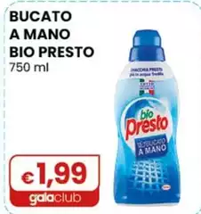 Bio Presto - Bucato A Mano 750 Ml