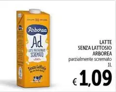 Arborea - Latte Senza Lattosio Arborea - Latte Senza Lattosio