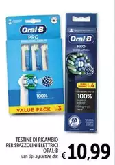 Oral b - Testine Di Ricambio Per Spazzolini Elettrici