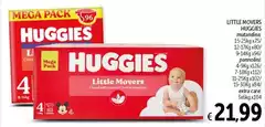 Mega - Little Movers Huggies