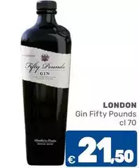 Gin Fifty Pounds Gin Fifty Pounds