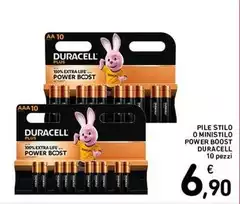 Duracell - Pile Stilo O Ministilo Power Boost