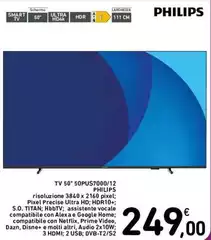 Philips - Tv 50" 50pus7000/12