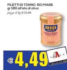 Rio Mare - Filetti Di Tonno