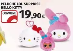 Hello kitty - Peluche Lol Surprise Hello Kitty