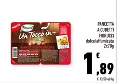 Fiorucci - Pancetta A Cubetti