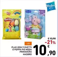 Hasbro - Play-doh 9 Ovetti O Peppa Pig Moda Primavera
