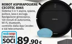 Cecotec - Robot Aspirapolvere 8065