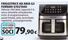 Ferrari - Friggitrice Ad Aria G3 G1021500