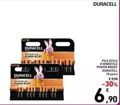 Duracell - Pile Stilo O Ministilo Power Boss