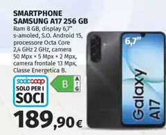 Samsung - Smartphone A17 256 GB