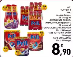 Pril - Gel Tutto In 1 Pril - Gel Tutto In 1