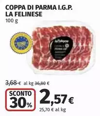 La felinese - Coppa Di Parma I.G.P.