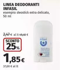 Infasil - Linea Deodoranti