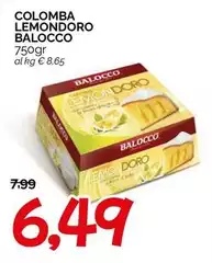 Balocco - Colomba Lemondoro