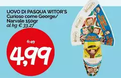 Witor's - Uovo Di Pasqua Curroso Come George/ Narvale