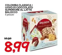 Balocco - Colomba Classica + Uovo Di Cioccolato Superiore Al Latte