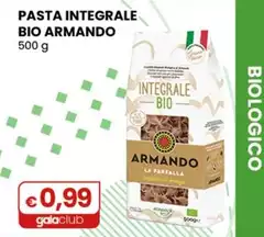 Armando - Pasta Integrale Bio 500 G