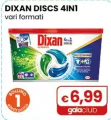 Dixan - Discs 4In1 Vari Formati Dixan - Discs 4In1 Vari Formati