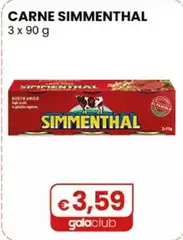 Simmenthal - Carne 3 X 90 G