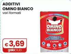 Omino Bianco - Additivi Vari Formati Omino Bianco - Additivi Vari Formati