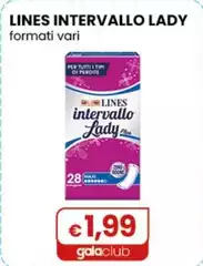 Lines - Intervallo Lady Formati Vari Lines - Intervallo Lady Formati Vari