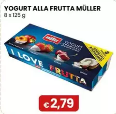 Muller Müller - Yogurt Alla Frutta 8 X 125 G