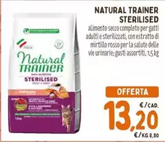 Natural Trainer - Sterilised