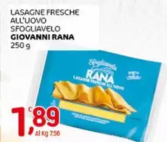 Rana - Lasagne Fresche All'Uovo Sfogliavelo