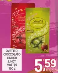Lindt - Ovetti Di Cioccolato Lindor