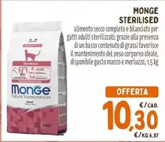 Monge - Sterilised