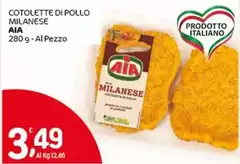 Aia - Cotolette Di Pollo Milanese