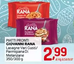 Rana - Piatti Pronti
