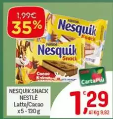 Nestlè - Nesquik Snack Latte/cacao
