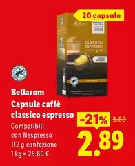 Bellarom - Capsule Caffè Classico Espresso