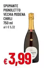 Pignoletto - Spumante Vechia Modena Chirli Pignoletto - Spumante Vechia Modena Chirli