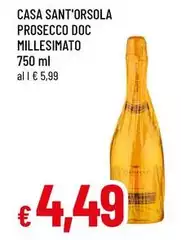 Sant'orsola - Prosecco DOC Millesimato