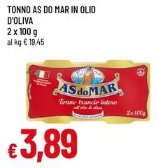 As Do Mar - Tonno In Olio D'oliva As Do Mar - Tonno In Olio D'oliva