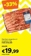 Fish Atelier - Gambero Argentino Lt Surgelato