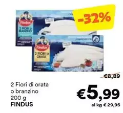 Findus - 2 Fiori Di Orata O Branzino