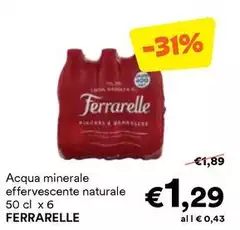 Ferrarelle - Acqua Minerale Effervescente Naturale