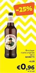 Moretti - Birra Lager Ricetta Originale