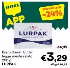 Lurpak - Burro Danish Butter Leggermente Salato