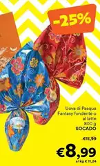 Socado - Uova Di Pasqua Fantasy Fondent O Al Latte