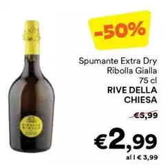 Ribolla gialla - Spumante Extra Dry Ribolla Gialla