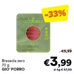 Giò porro - Bresaola Zero