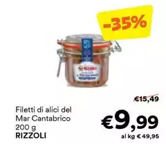 Rizzoli - Filetti Di Alici Del Mar Cantabrico